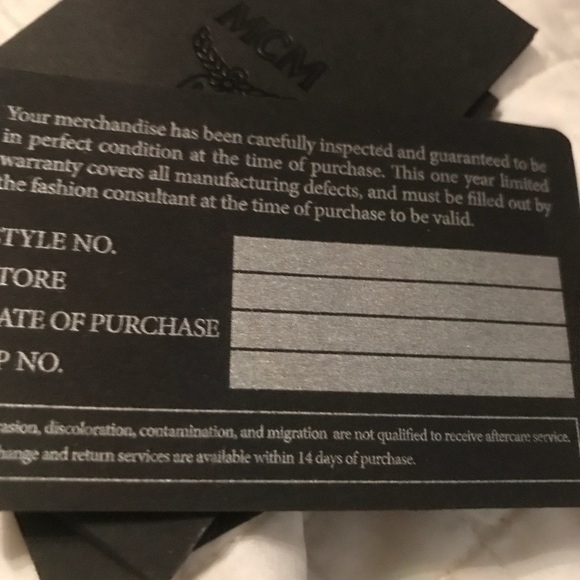 Limited Edition Large MCM Backpack - Picture 8 of 8